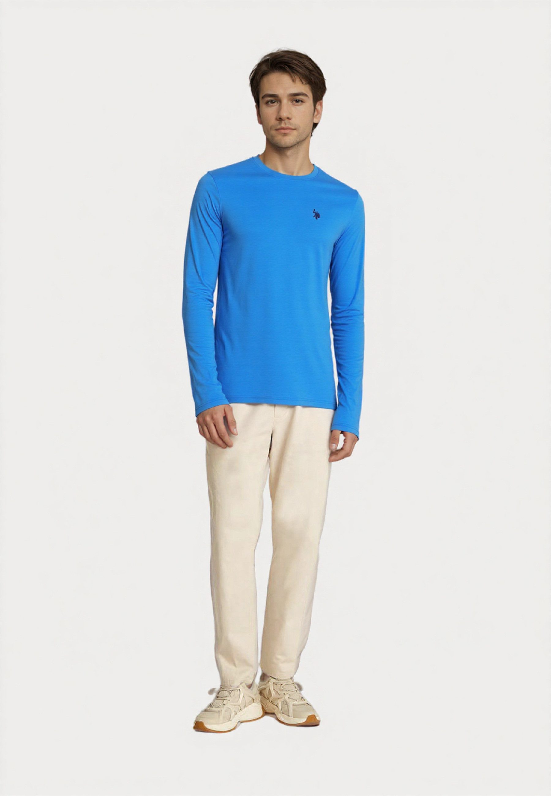 U.S. Polo Assn. Longsleeve Shirt Longsleeve Sweatshirt (1-tlg)
