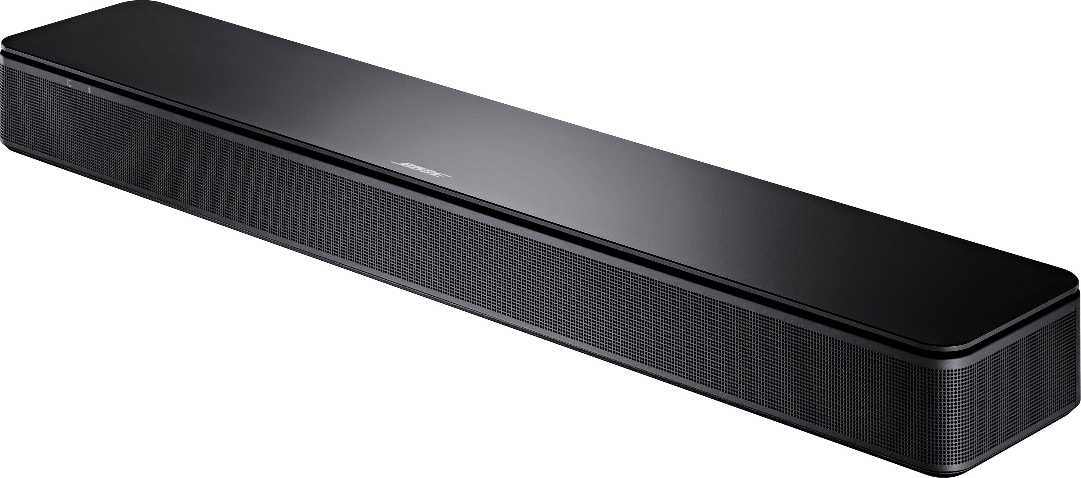Bose TV Speaker kompakte Soundbar mit Bluetooth-Verbindung Soundbar (Bluetooth, kompatible mit Bass Modul 500, Dialogmodus)