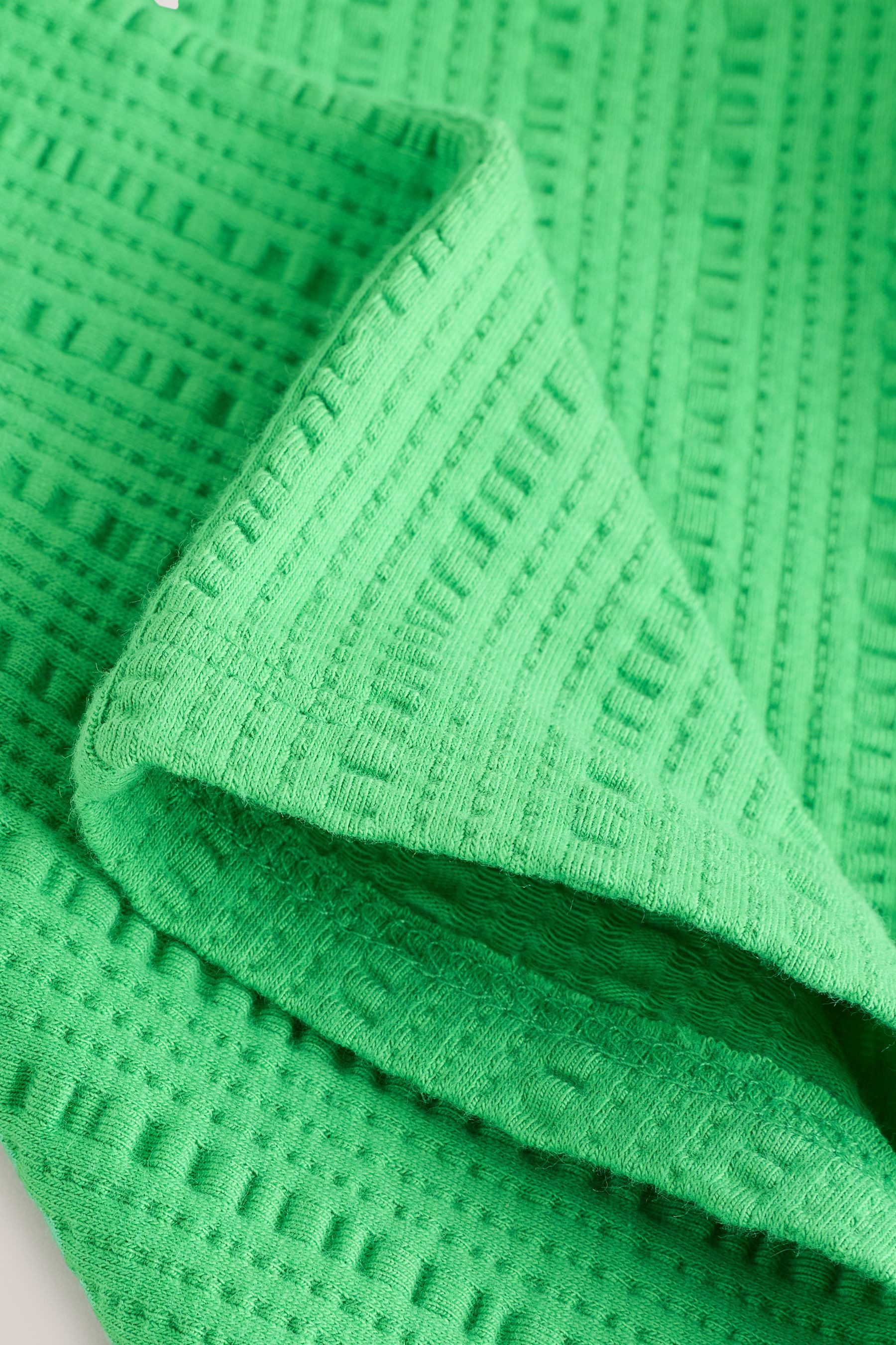 Next Palazzohose Strukturierte Hose mit weitem Bein (1-tlg)