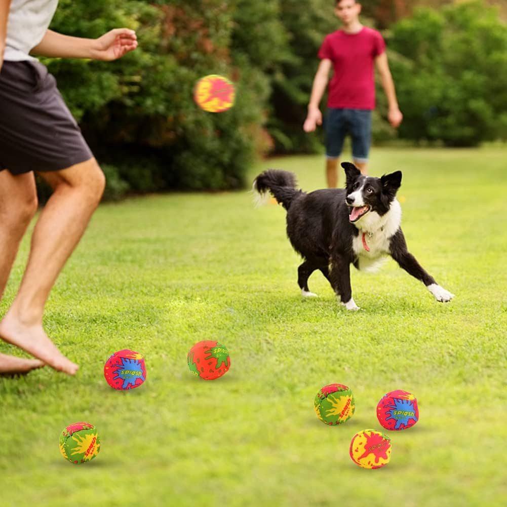 CLTYQ Wasserball Wiederverwendbare Wasserbälle Beachbälle Splash Toys (10-St)