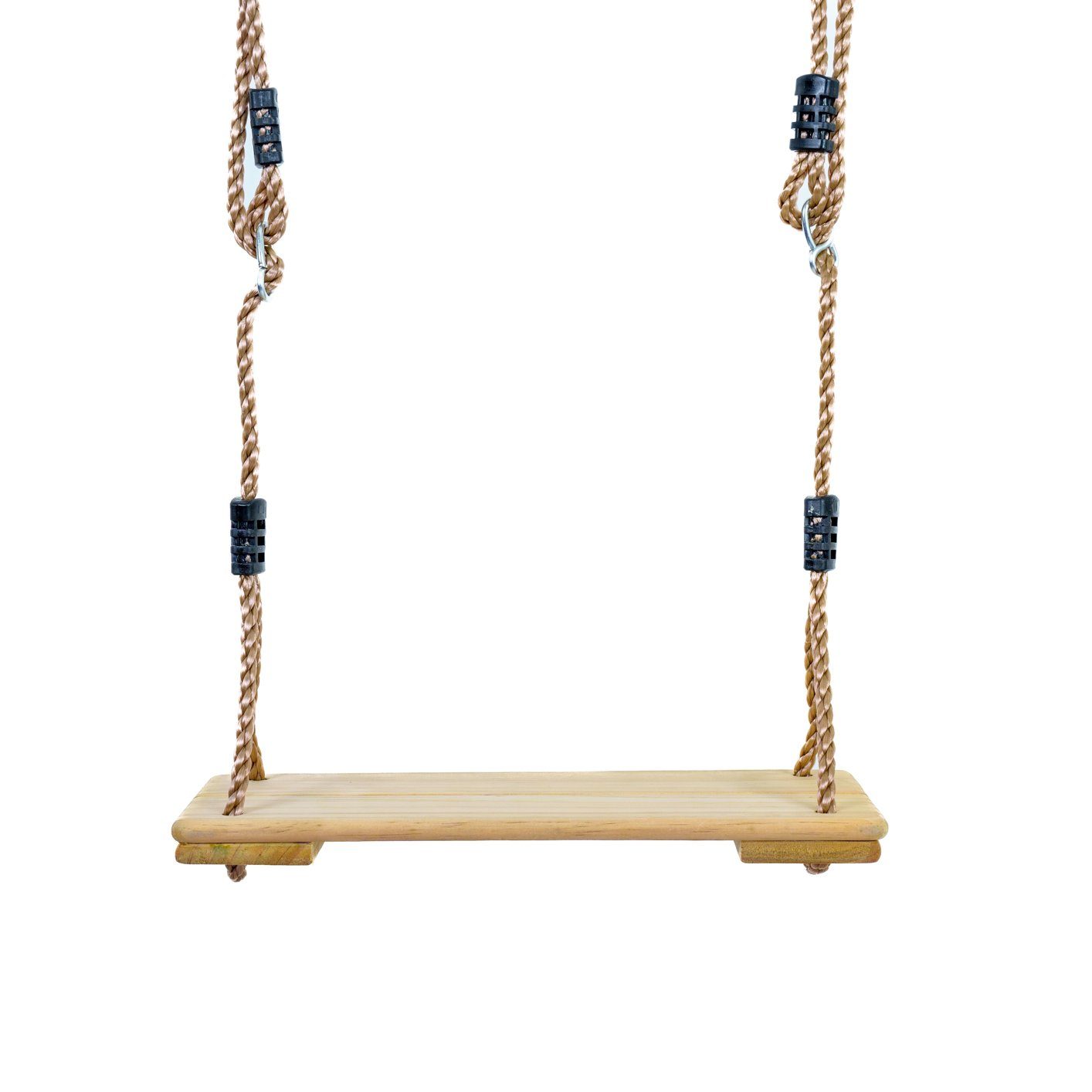 Gartenwelt Riegelsberger Nestschaukel Schaukelsitz aus Holz Kinderschaukel Holzschaukel Sitzfläche 44x18cm