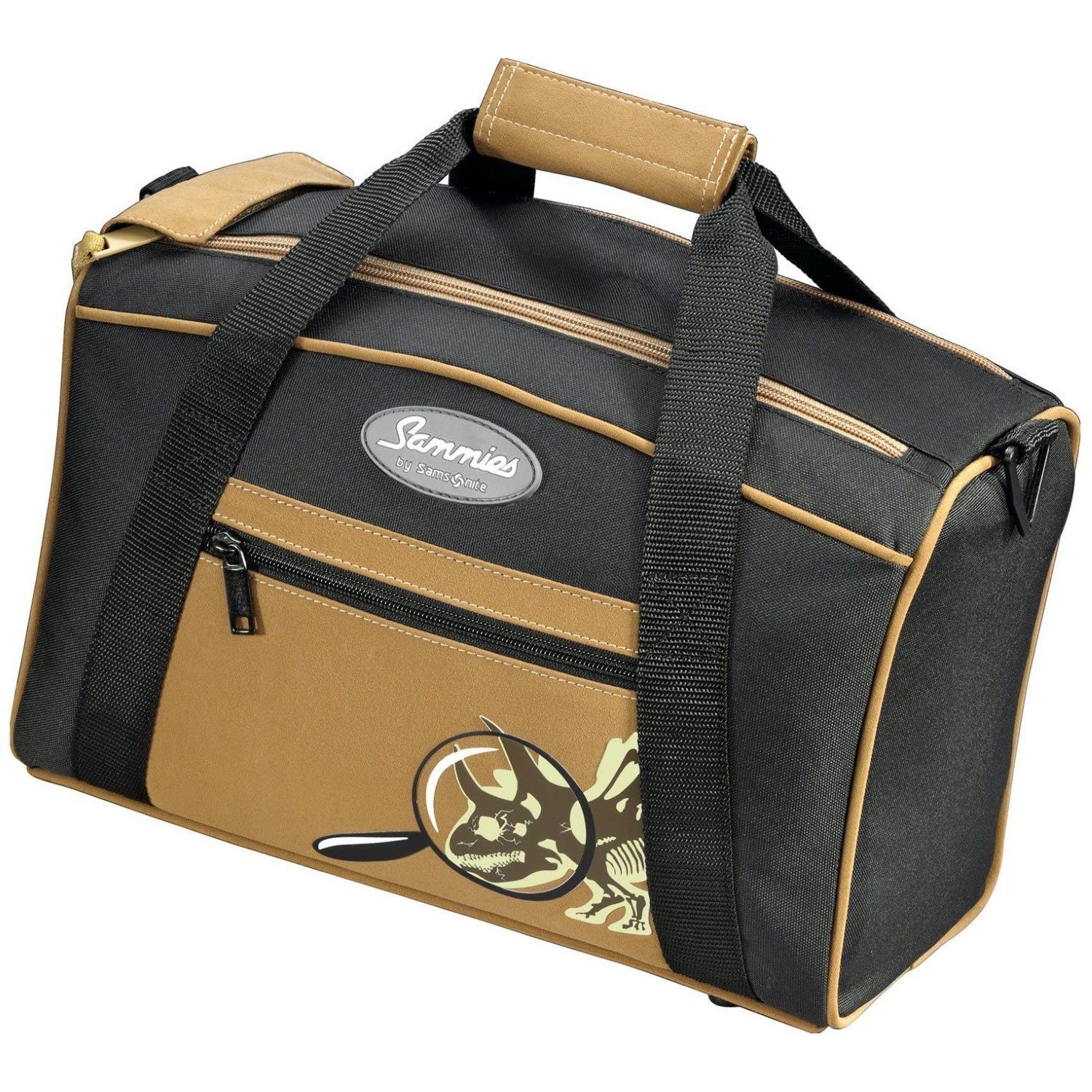 Sammies by Samsonite Turnbeutel Kinder Sport-Tasche Dino Turnbeutel Schul-Tasche, kleine Vordertasche