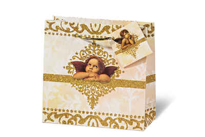BSB Grußkarten Geschenktasche - Geschenktüte - CD-Format - Dekor: Raffael matt