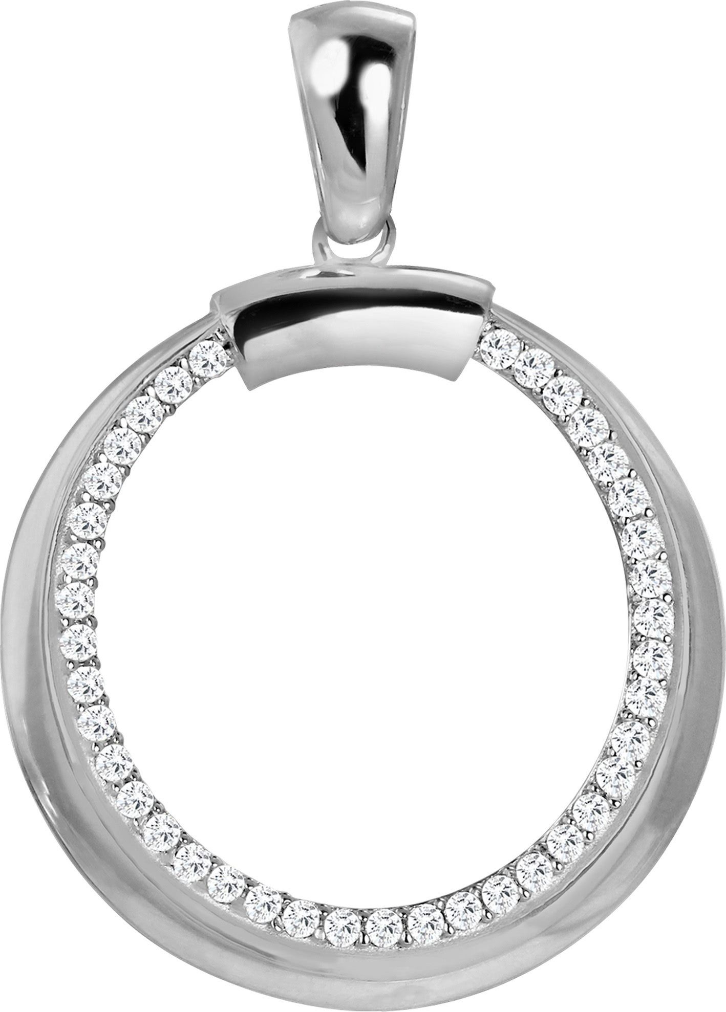 SilberDream Kettenanhänger SilberDream Damen Round Ketten-Anhänger günstig online kaufen