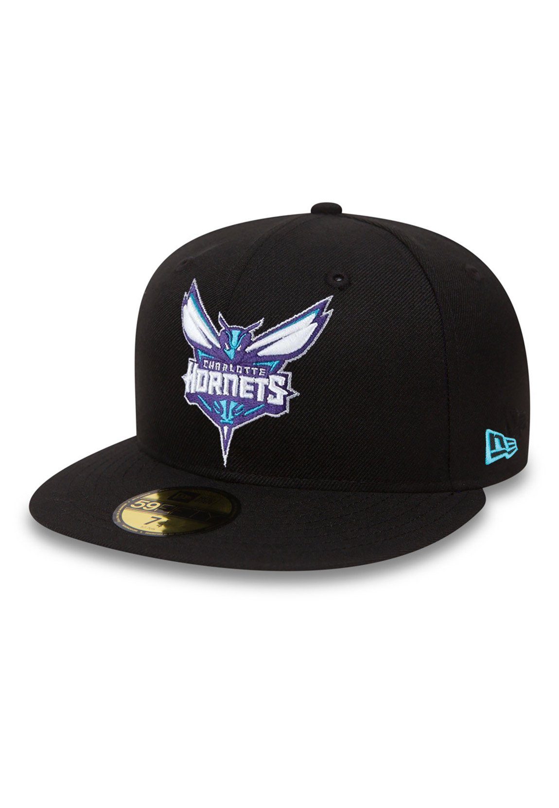 New Era Fitted Cap New Era 59Fifty Cap CHARLOTTE HORNETS Black Schwarz