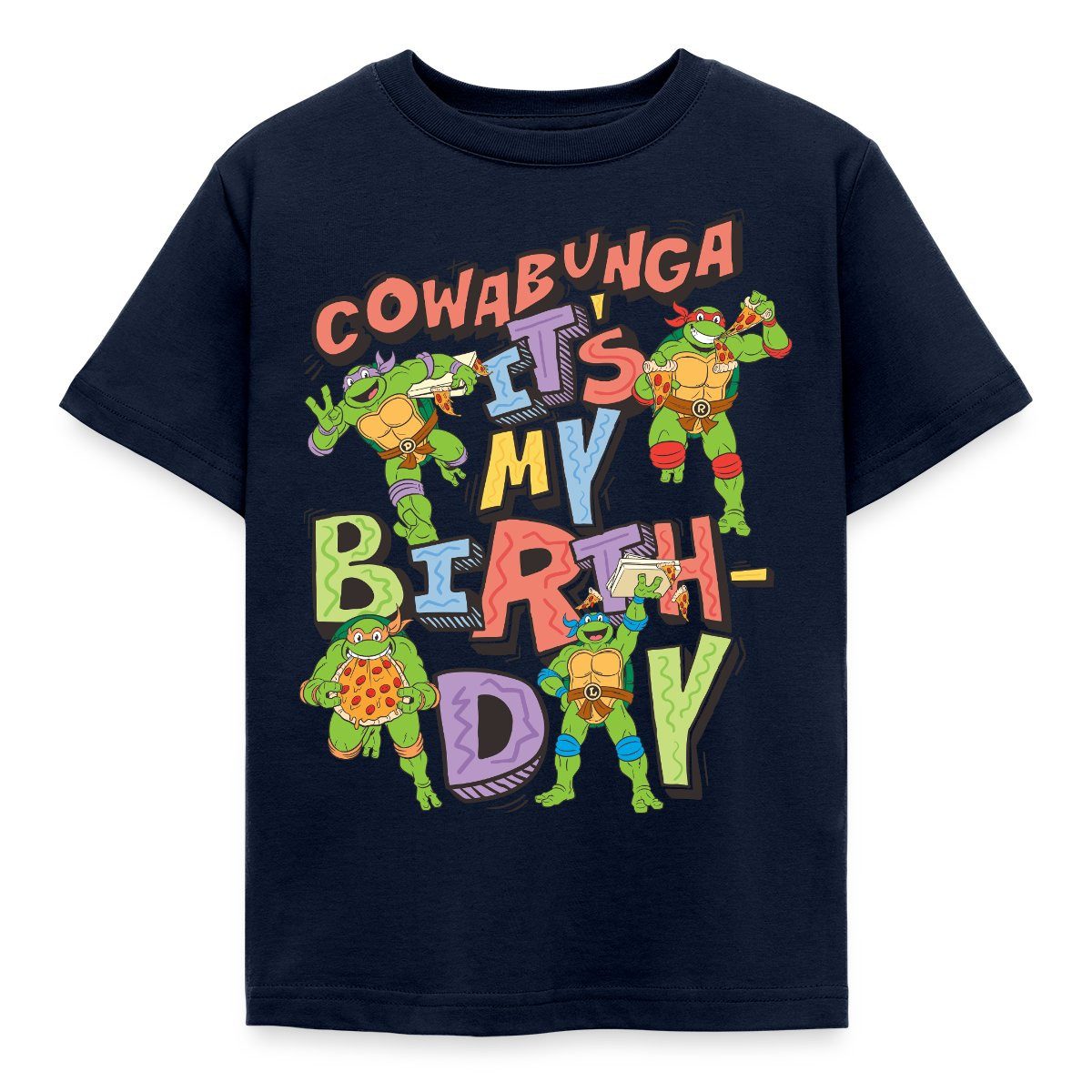 T-Shirt Teenage Mutant Ninja Turtles It's My Birthday Kinder T-Shirt