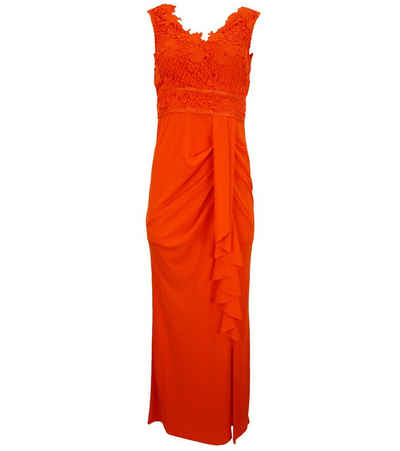 LIPSY Sommerkleid »LIPSY LONDON Abend-Kleid festliches Damen Kleid mit asymmetrischem Saum Party-Kleid Orange«