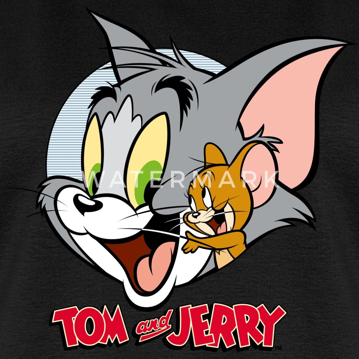 Spreadshirt T-Shirt Tom Und Jerry Verschmust Frauen Premium T-Shirt (1-tlg)
