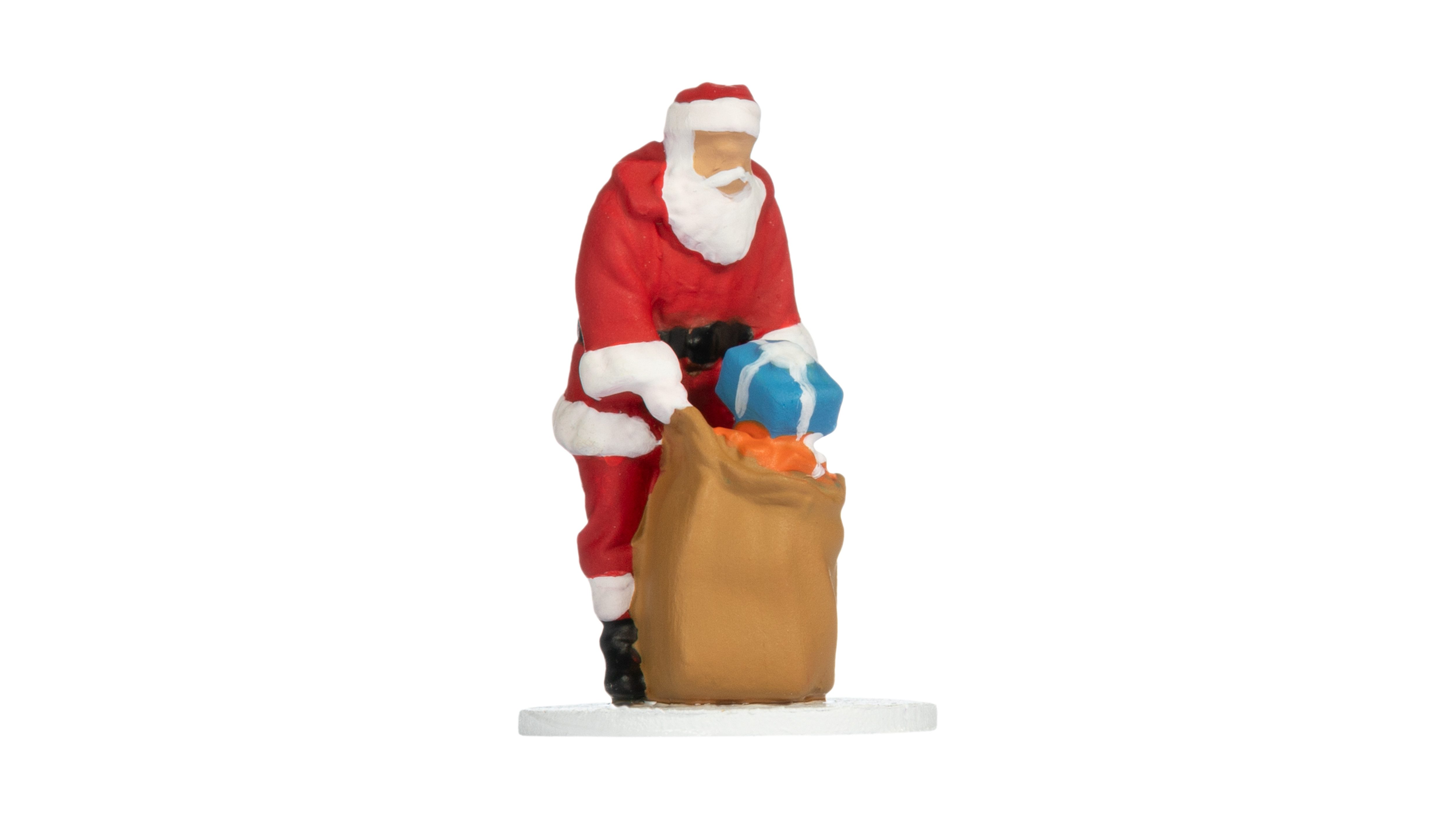 NOCH Dekofigur Geschenkbox mit Miniaturfigur für Hochzeit, Geburtstag & mehr, Highlight mit Miniaturfigur im Maßstab 1:76 ca. 2,5 cm hoch