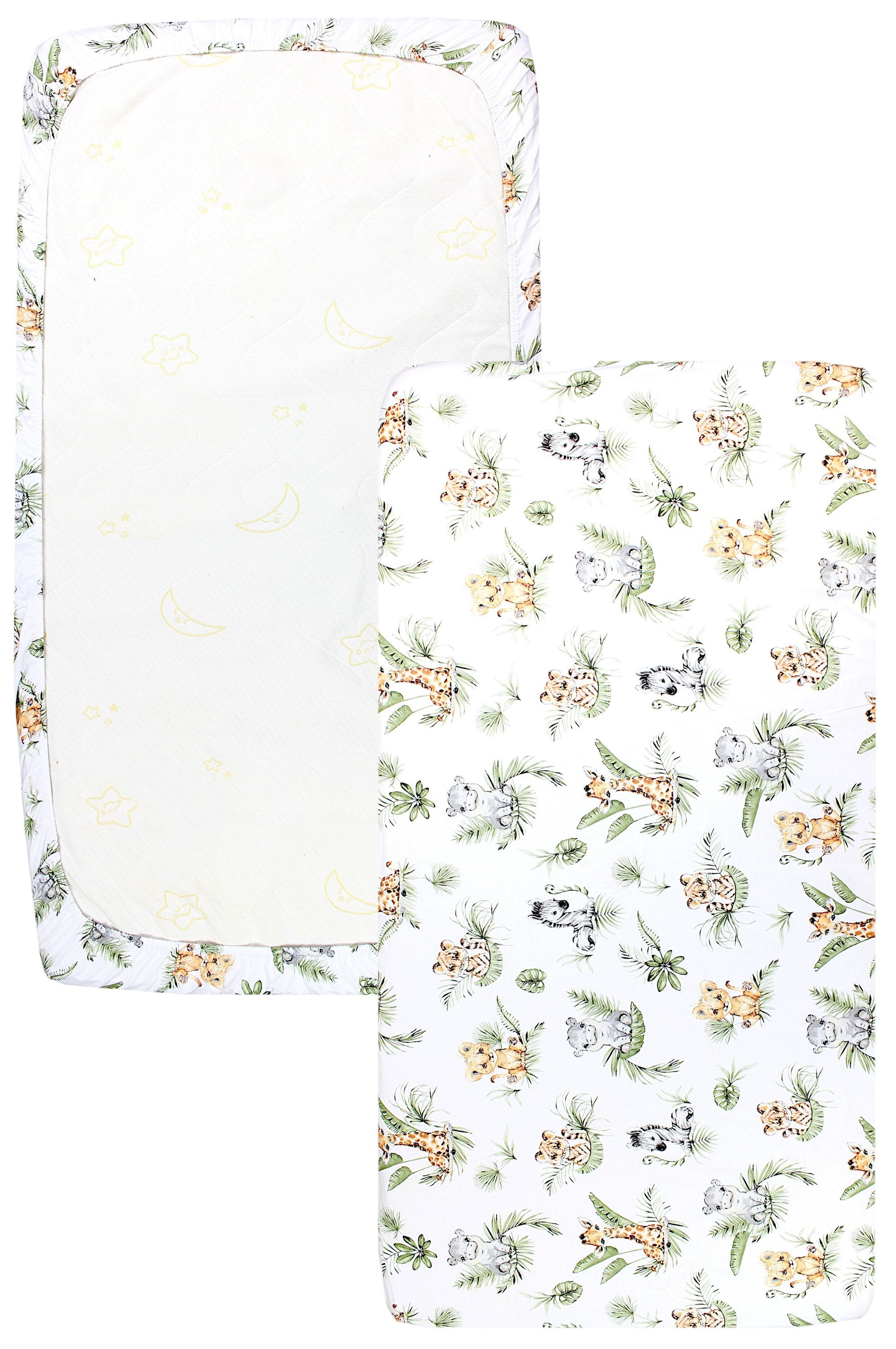 TupTam Spannbettlaken Baby Spannbettlaken Spannbetttuch für günstig online kaufen