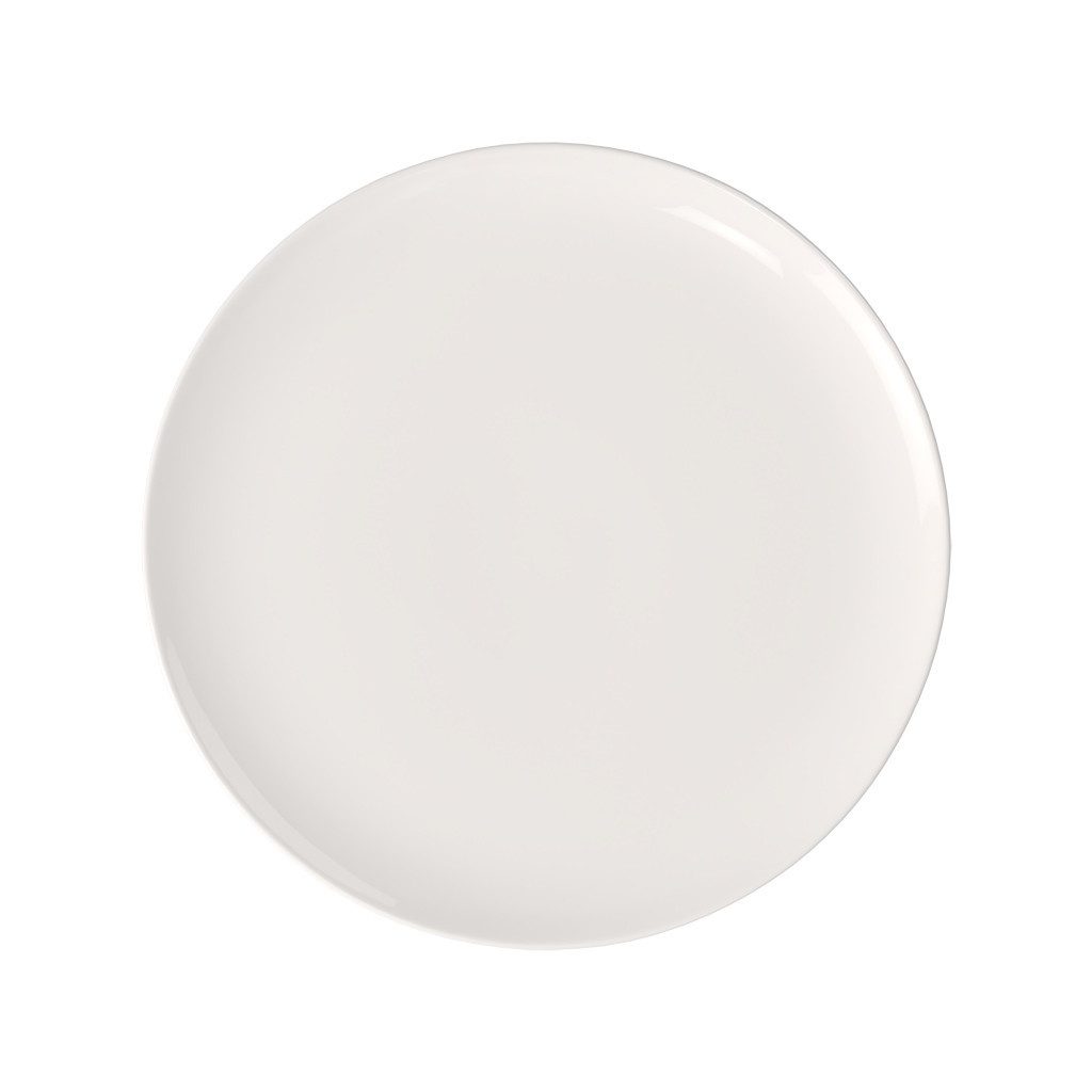 Villeroy & Boch Tortenplatte For Me Kuchenplatte mit Fuß, weiß, 30 x 30 x 13 cm, Porzellan, (1-tlg), Premium Porcelain, 1 Stck, mikrow.- & spülm.sicher