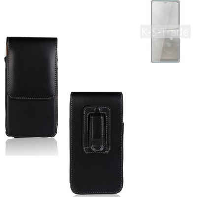 K-S-Trade Handyhülle für Cubot P50, Gürteltasche Schutz Hülle Handy Hülle mit Magnetverschluss