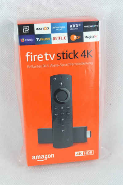 Amazon Streaming-Stick Fire TV Stick 4K mit Alexa-Sprachfernbedienung Streaming Stick