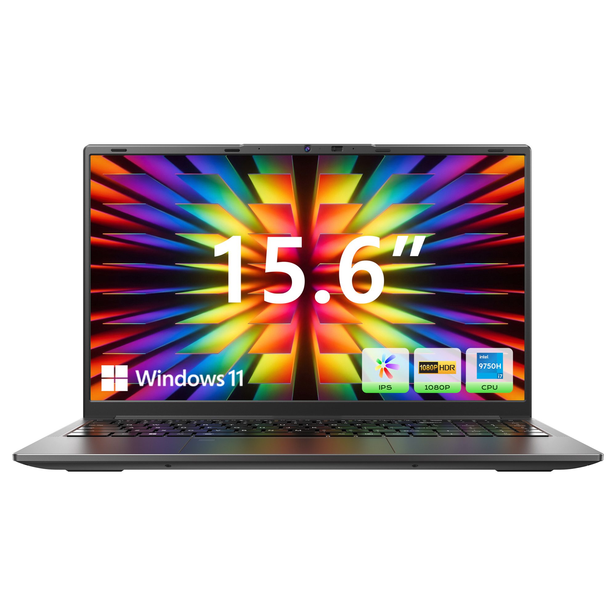 Jumper 15,6" Laptop Intel Core i7 16 GB RAM,512 GB SSD Fingerabdruck Notebook (Intel® Core™ i7, 16 GB, 512 GB SSD, 6-core CPU)