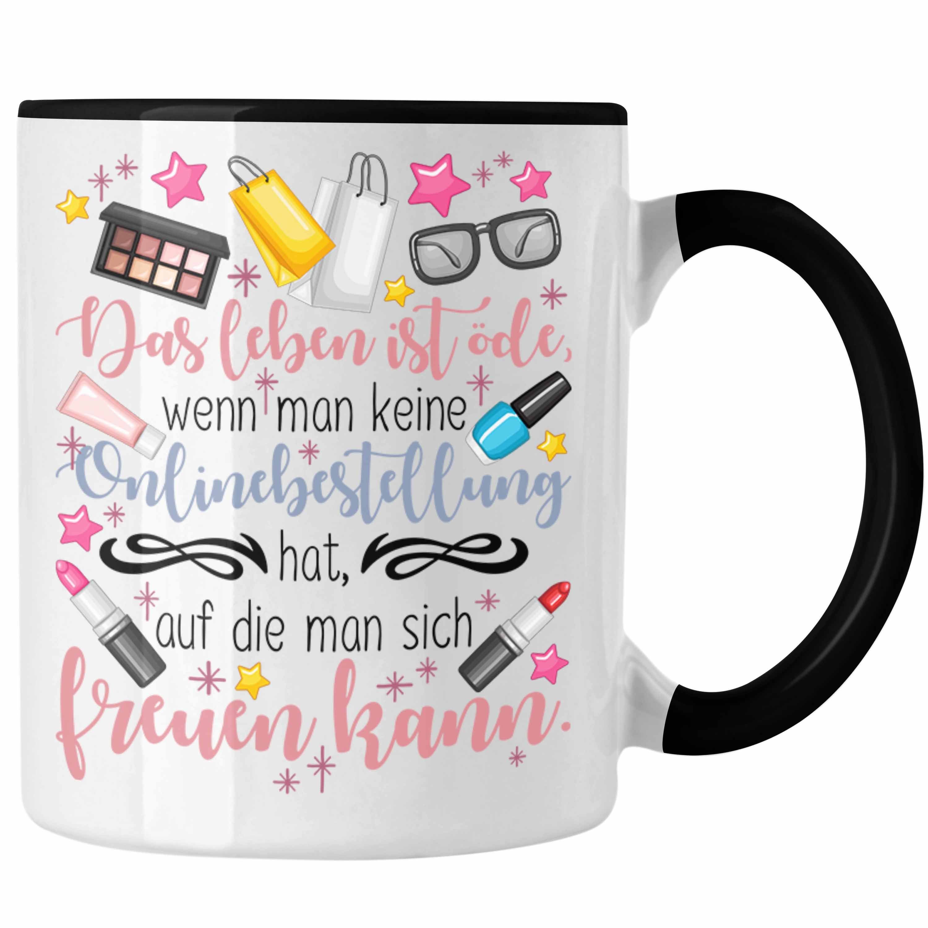 Trendation Tasse Online Bestellen Shoppen Tasse Geschenk für Frauen Mutter Ehefrau Koll Schwarz
