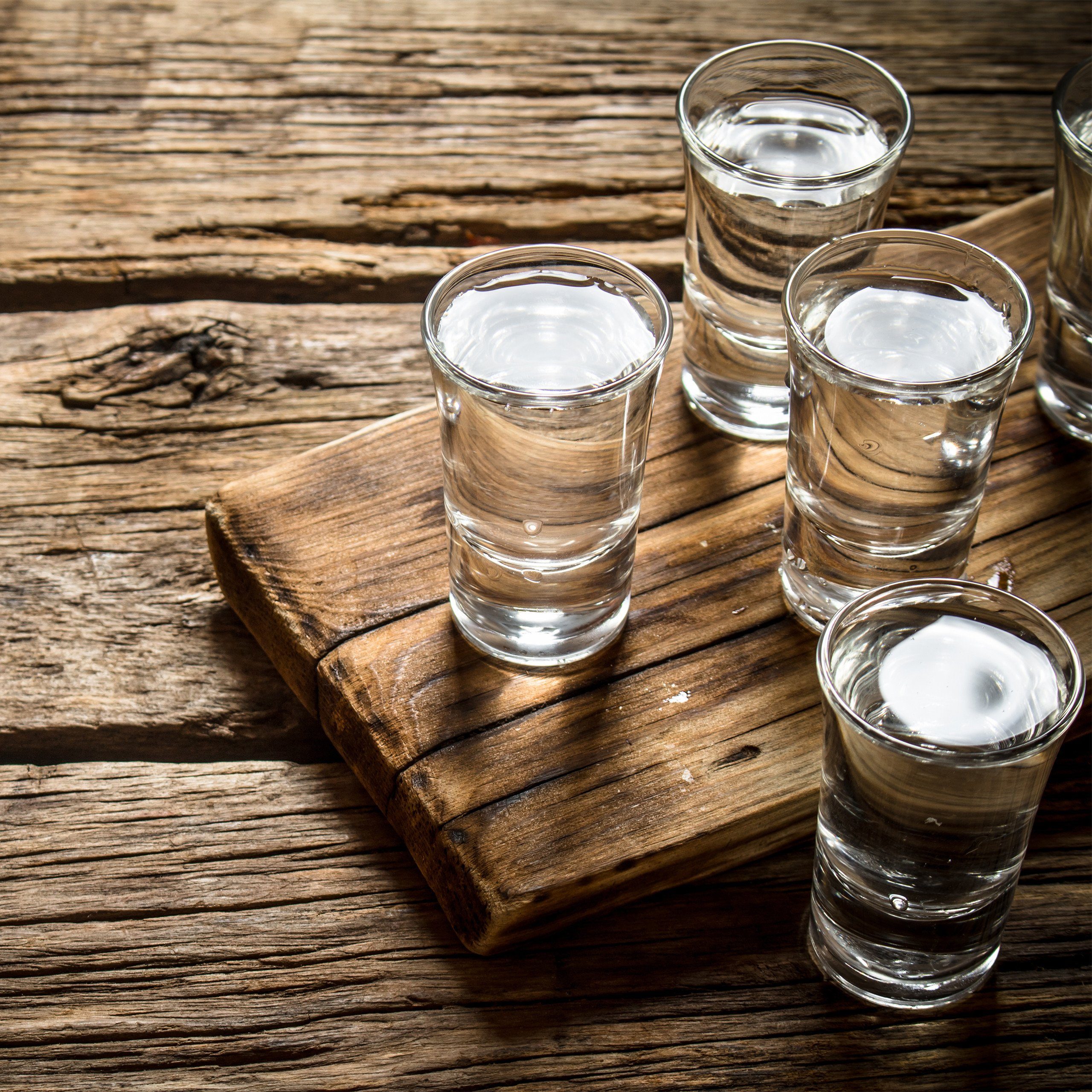 relaxdays Schnapsglas 12 x Schnapsgläser 4cl, Glas