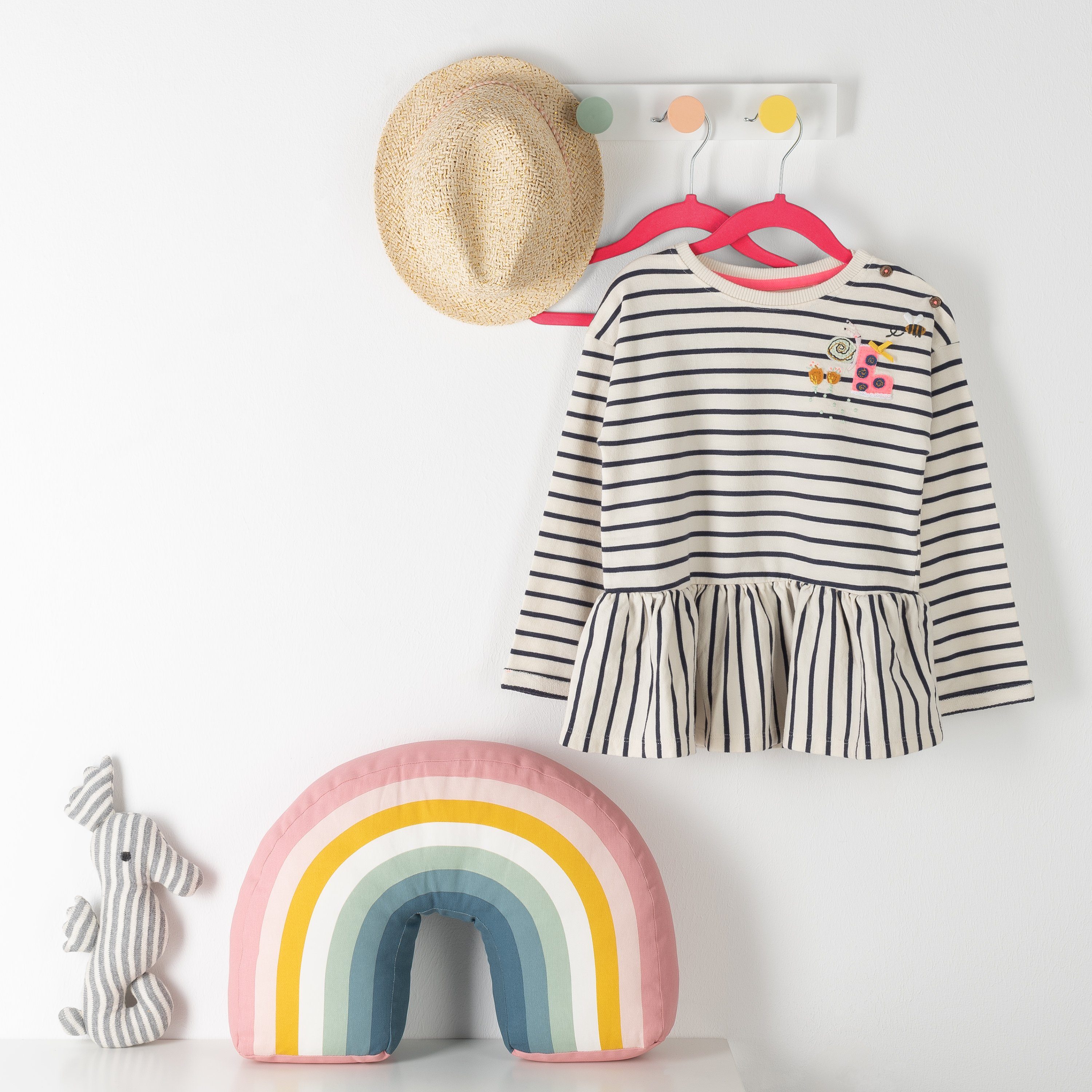 Laleni Kleiderbügel für Kinder mit Samtbezug günstig online kaufen