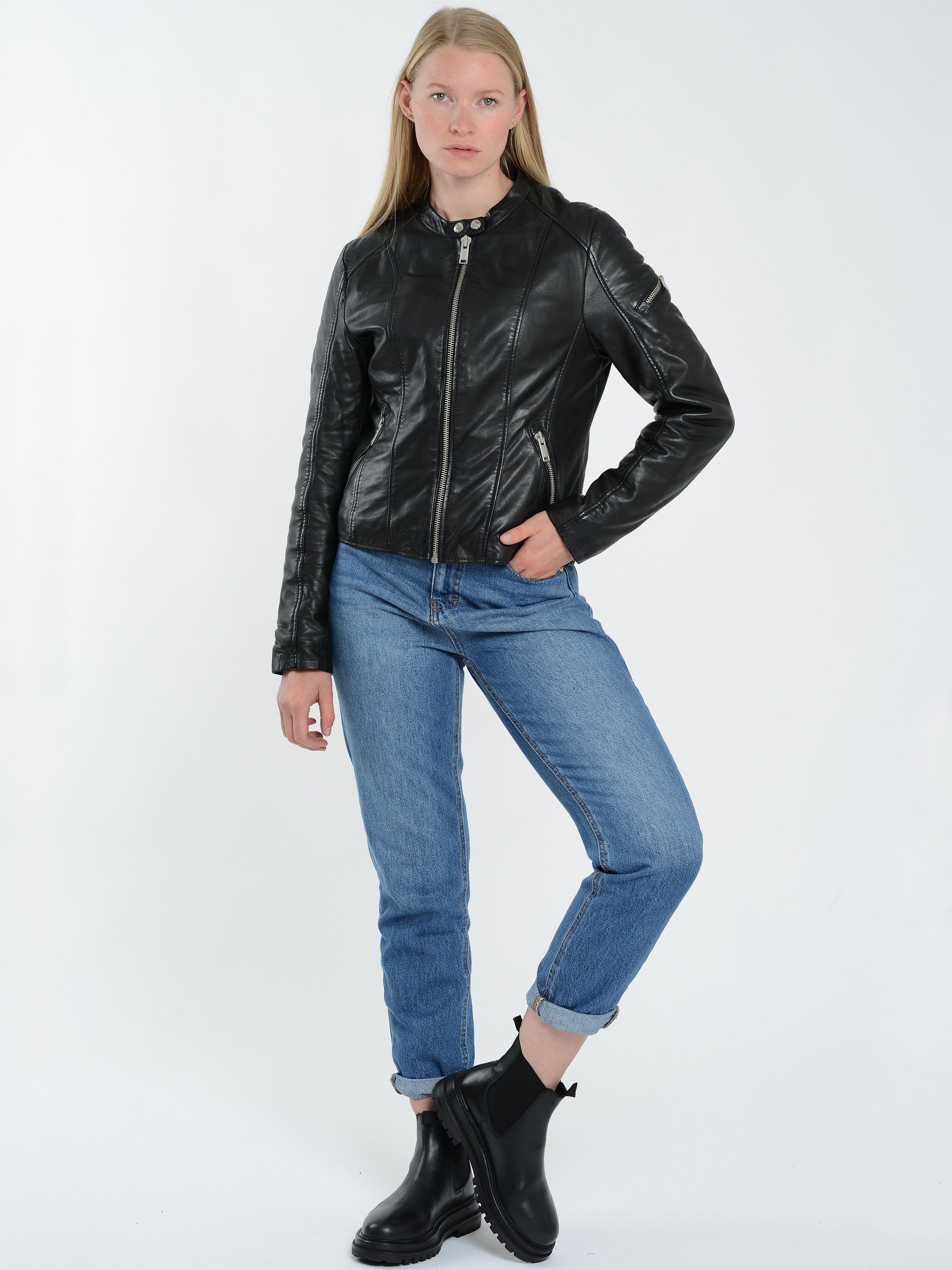 black Bikerjacke 31021532 MUSTANG