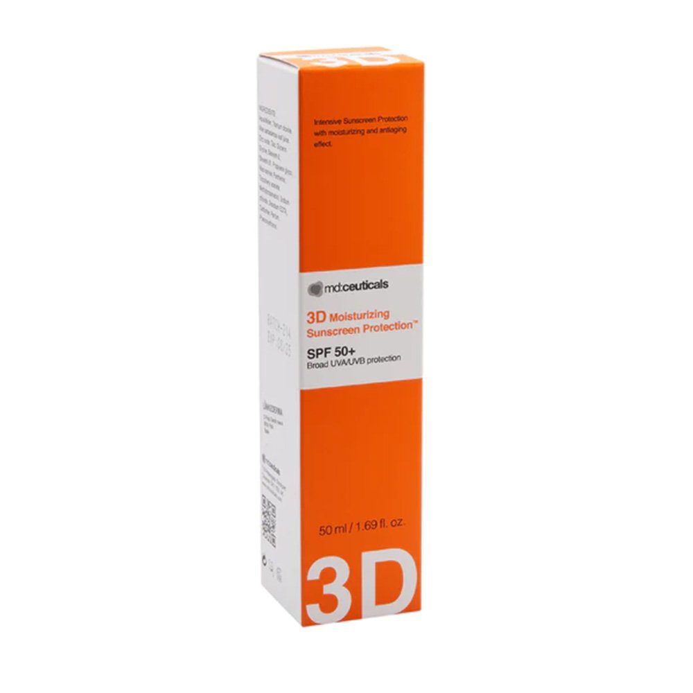 md:ceuticals Körpercreme 3D Moisturizing Sunscreen Protection SPF 50+, 1-tlg.