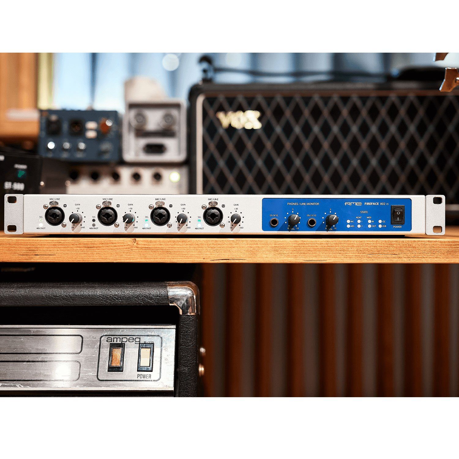 RME Audio RME Fireface 802 FS USB Audio Interface Digitales Aufnahmegerät (USB 2.0 Audio-Interface 60-Kanäle)