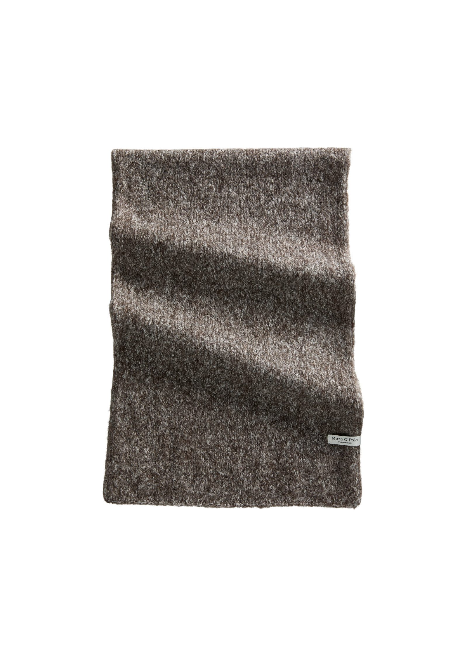 Marc O'Polo Strickschal aus Bio-Baumwoll-Alpakawoll-Mix