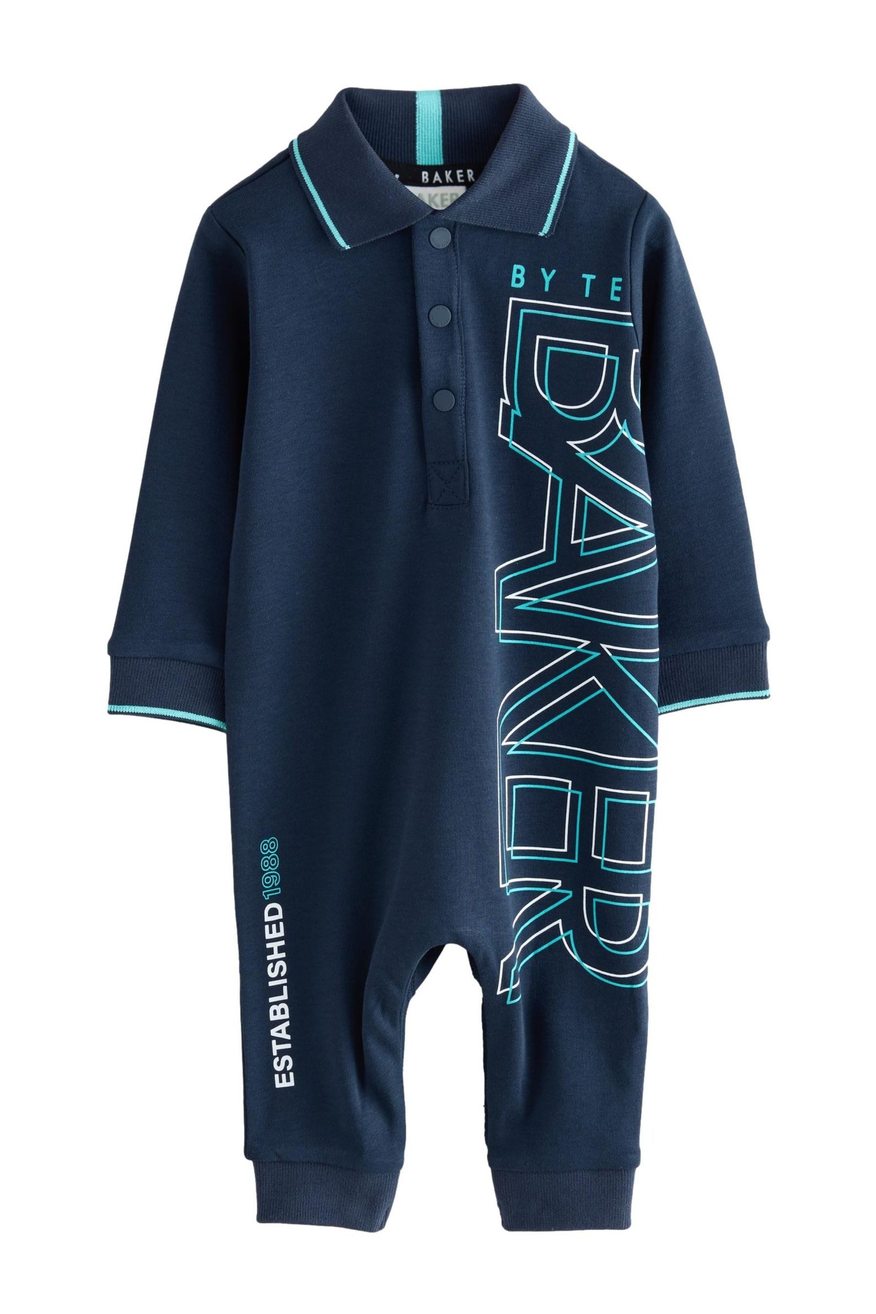 Strampler Baker By Ted Baker Langarm-Strampler mit Grafik