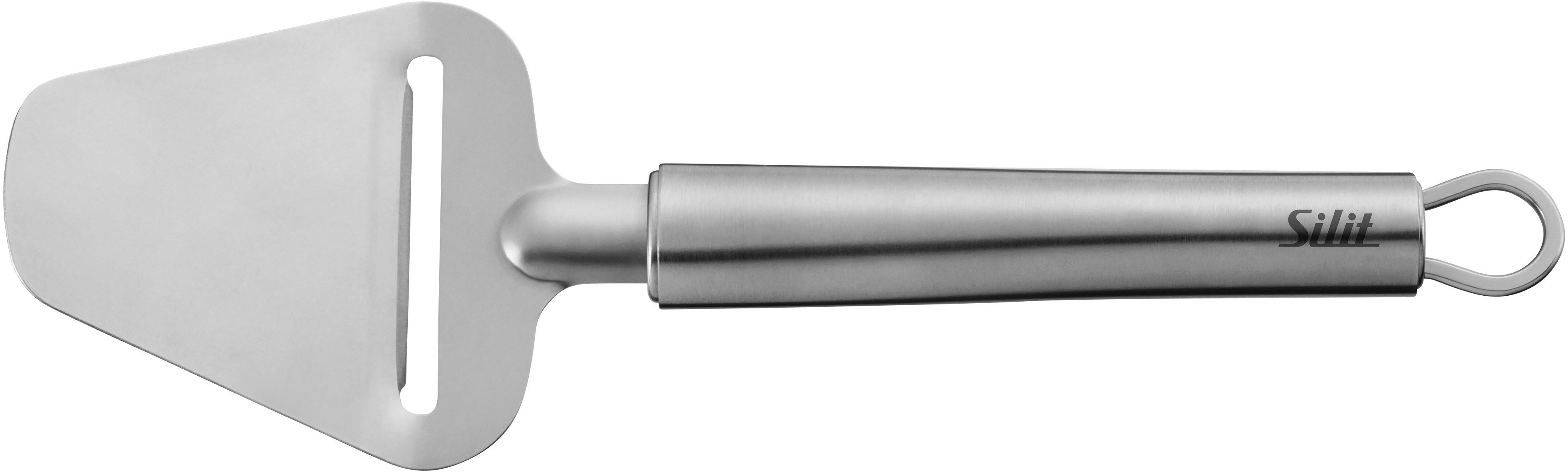 Silit Käsehobel Classic Line, Edelstahl 18/10, (1-St), für Weich- und Hartkäse, Aufhängeöse