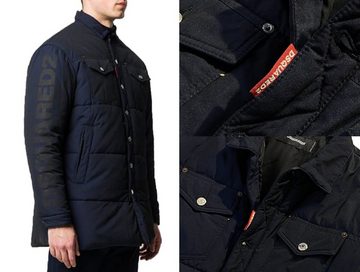 Dsquared2 Winterjacke DSQUARED2 Jeans Batting Logo Blouson Parka Jacke Coat Mantel Jacket Ca
