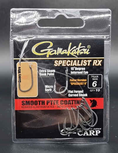 Gamakatsu Karpfenhaken Gamakatsu Specialist RX Karpfenhaken G-Carp