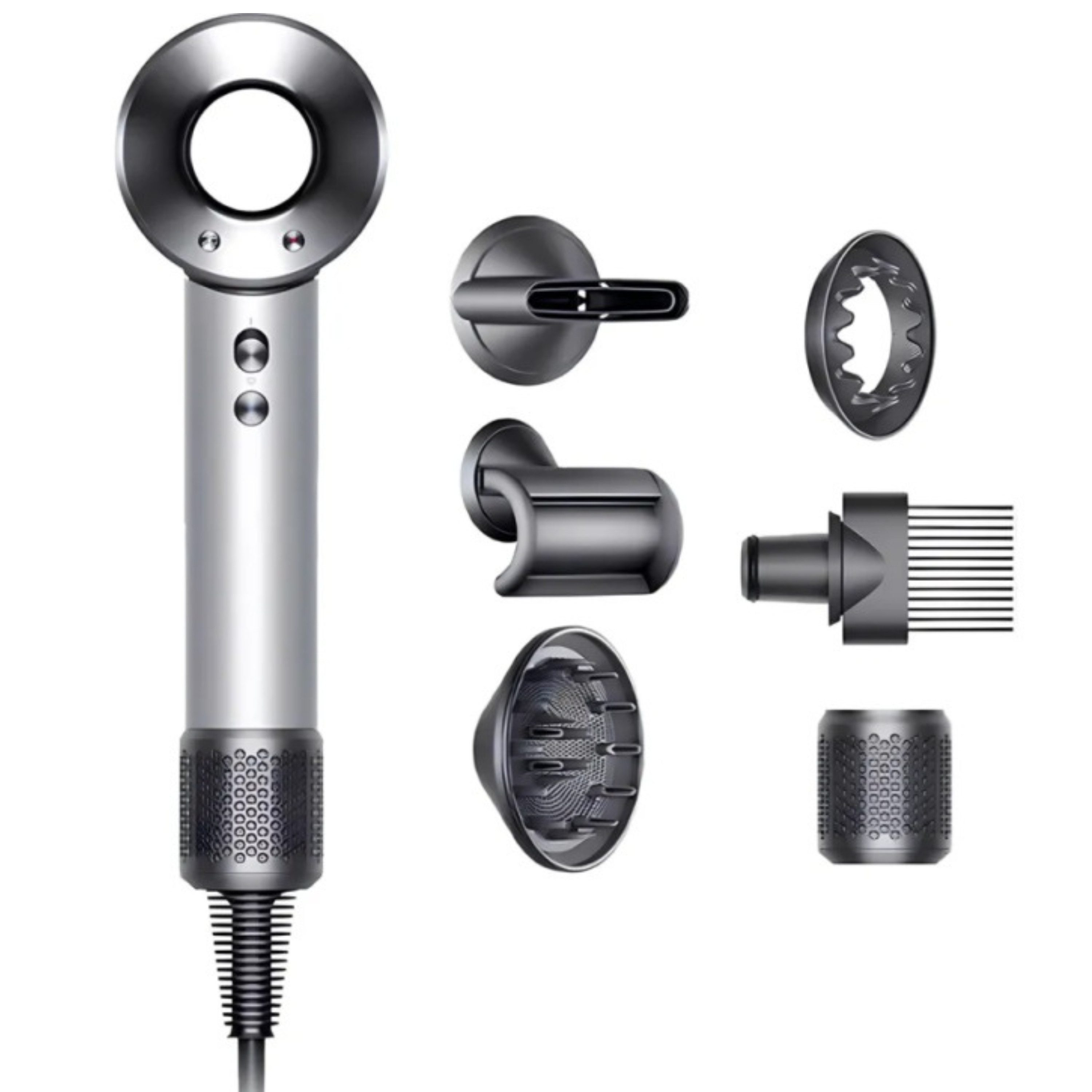 HairGecko Haarpflege-Set dyson Supersonic Professional - Silver