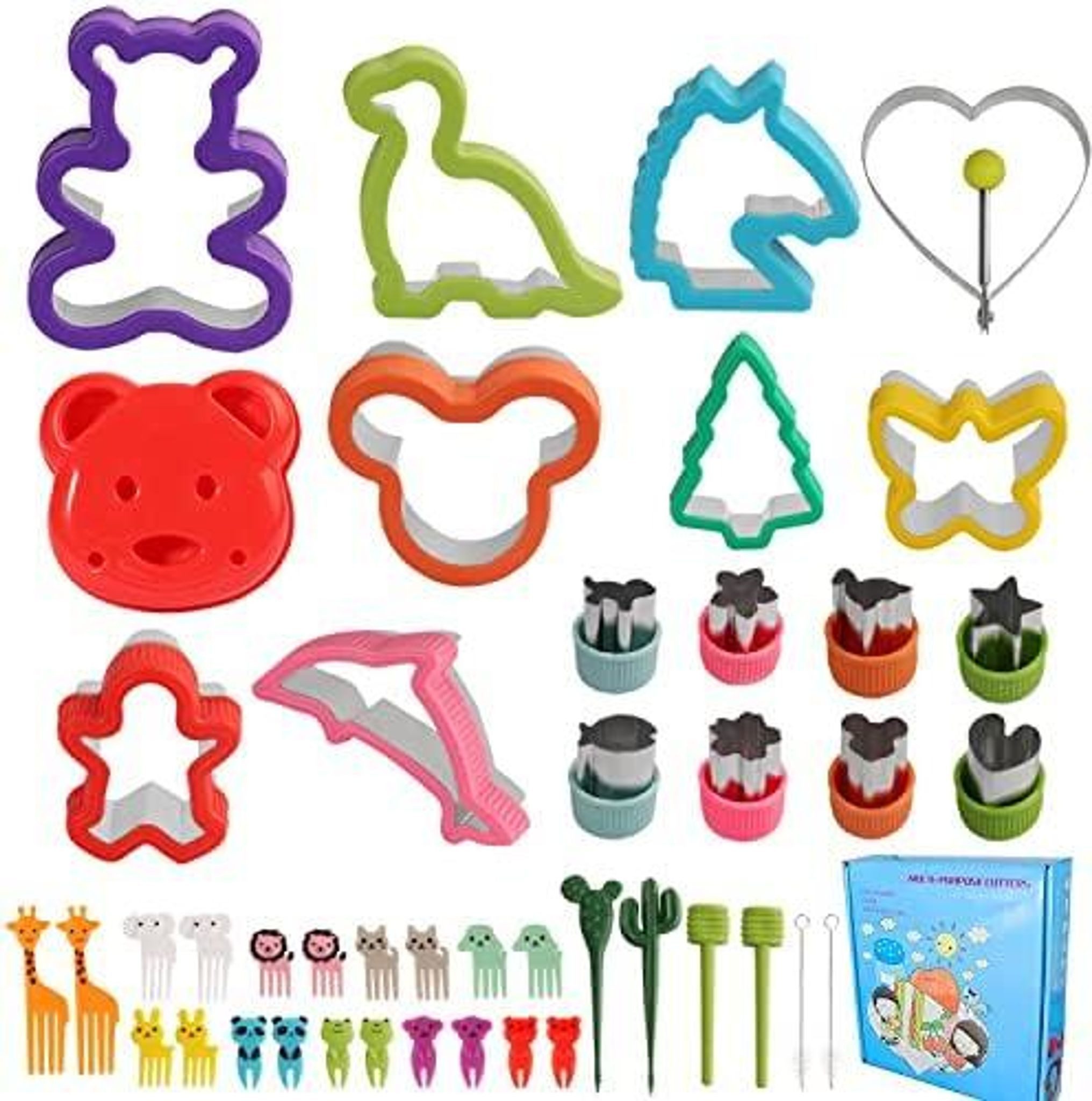 FELIXLEO Ausstechform 44 Stk Ausstechformen Set