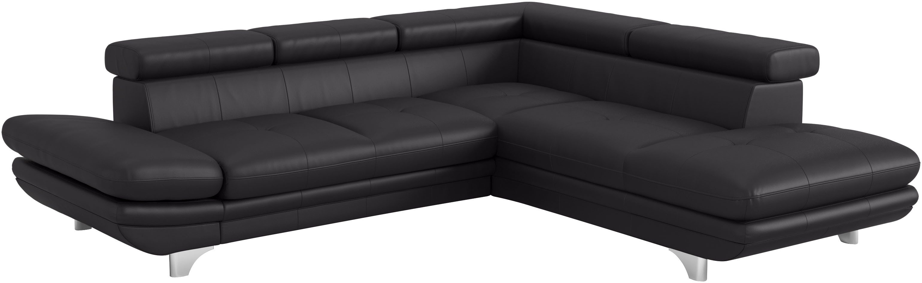 COTTA Ecksofa "Enterprise L-Form", mit Arm- & Kopfteilverstellung, wahlweis günstig online kaufen