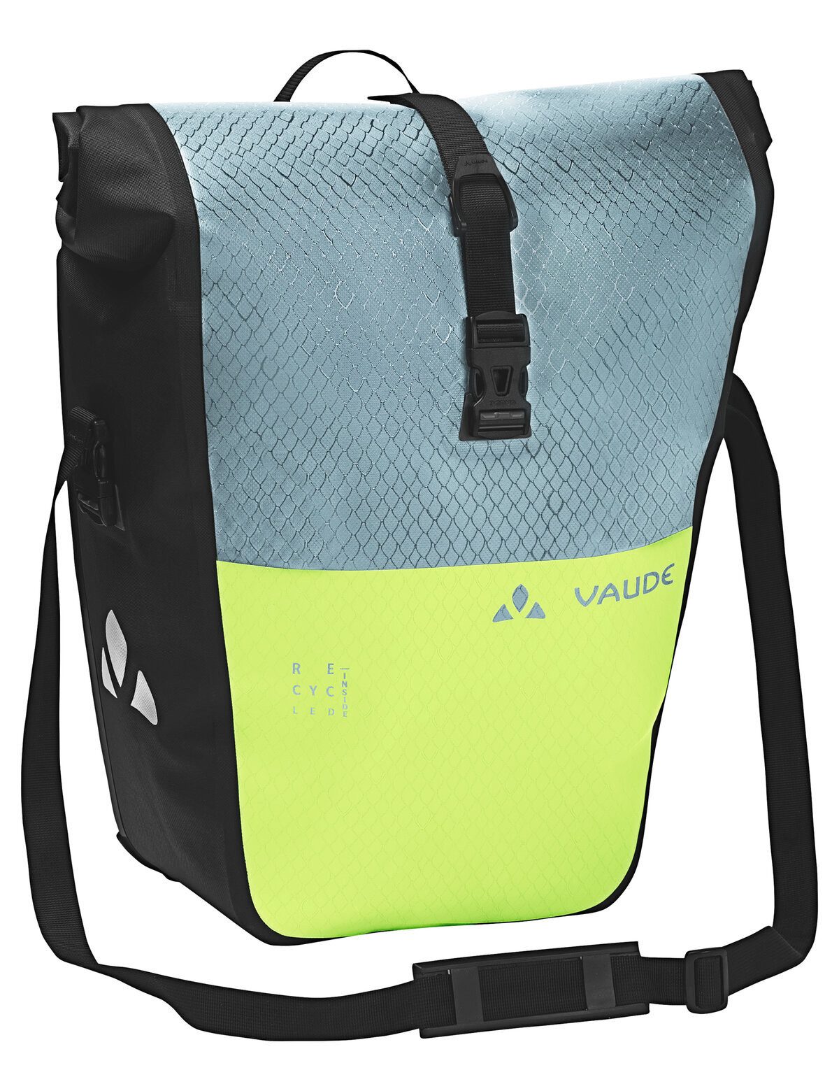 VAUDE Gepäckträgertasche Aqua Back Color Single (rec) (1-tlg., 1), Made in Germany