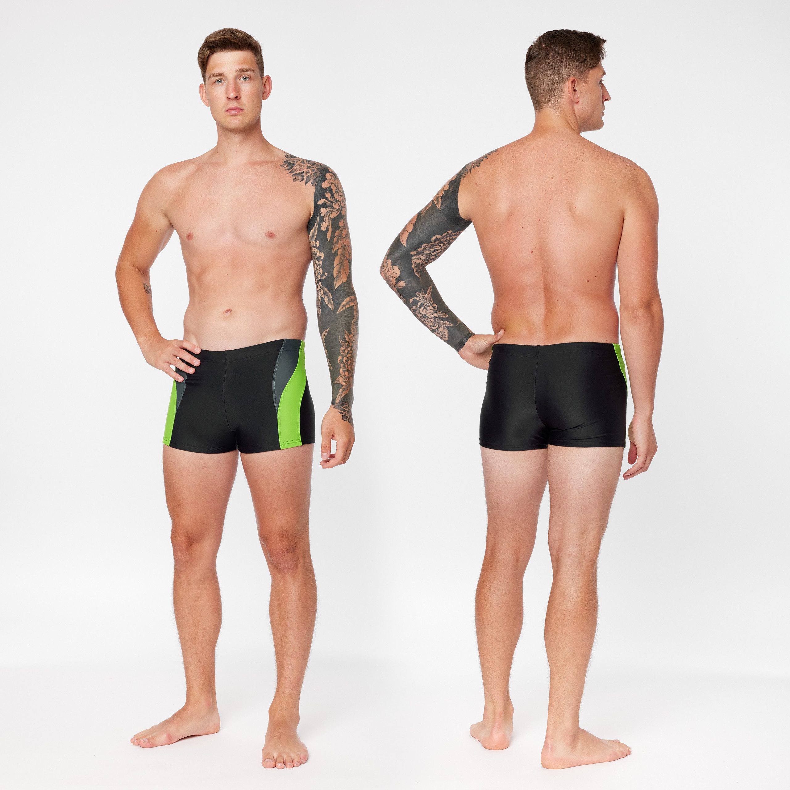 Ladeheid Badeshorts Badehose für Herren Schwimmhose LA40-255
