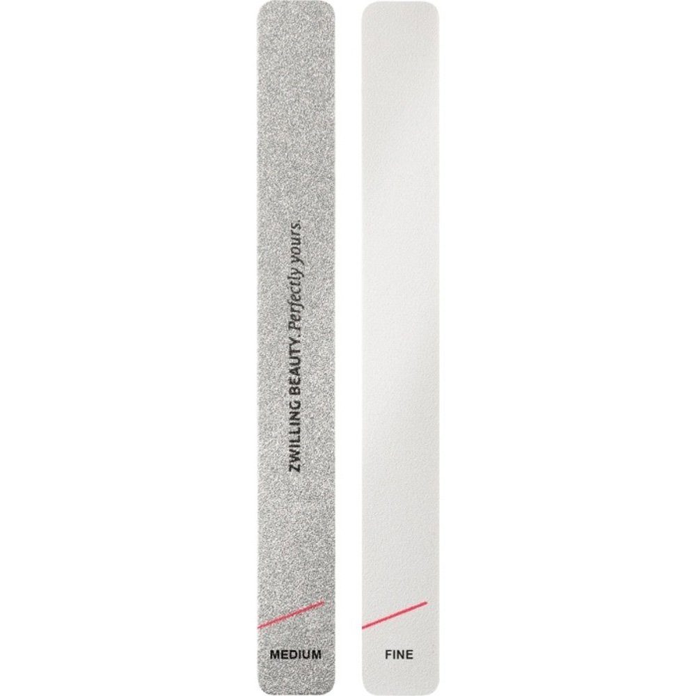Sandblatt-Nagelfeile ZWILLING Sandblattfeilen, 2 Stk. CLASSIC INOX Finger- und Fußnägel Form zu bringen., 2-tlg.