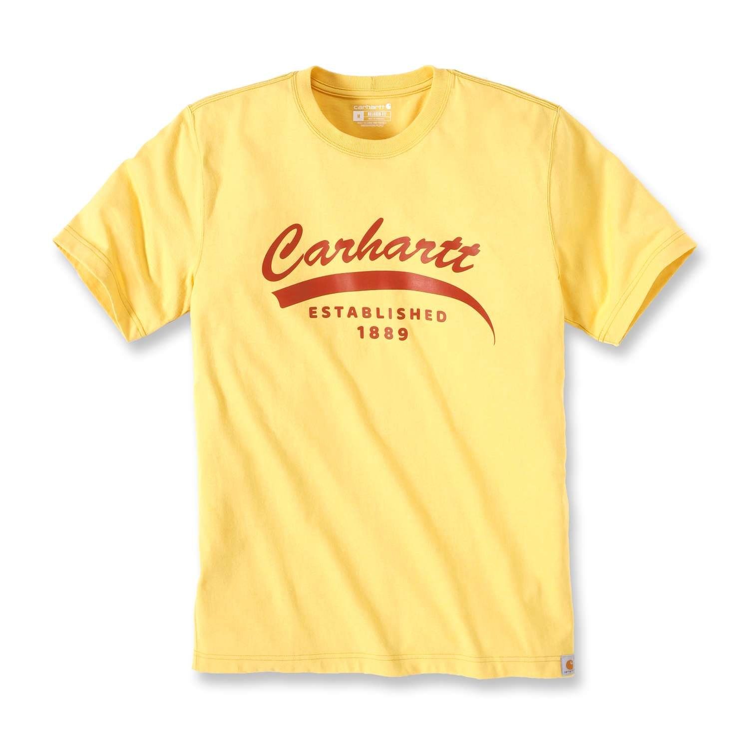 Graphic heather S/S Herren T-Shirt Carhartt Adult Carhartt T-Shirt Heavyweight sundance