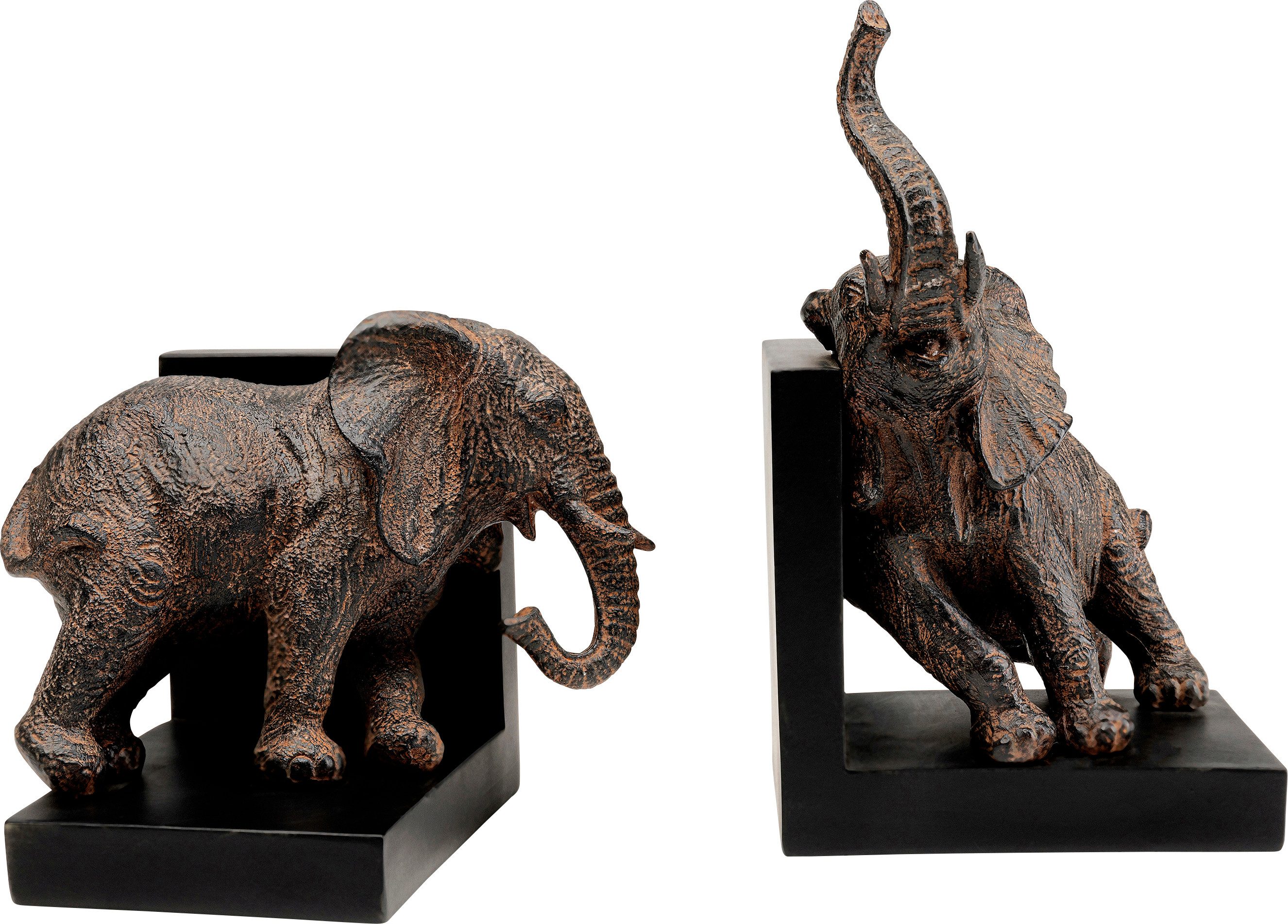 Kare Design Buchstütze Elephants 42 (Set, 2 St), aus Polyresin