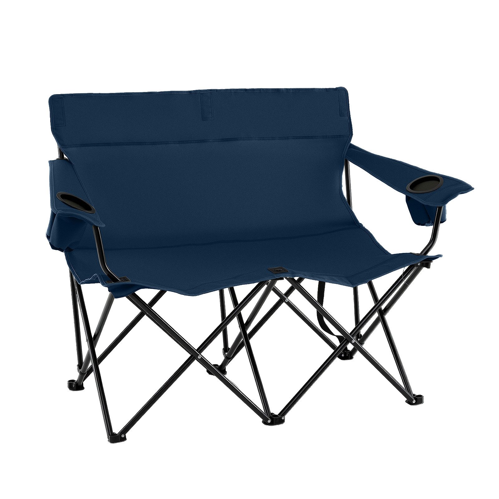 COSTWAY Campingstuhl, 2-Sitzer Klappstuhl, Faltstuhl bis günstig online kaufen