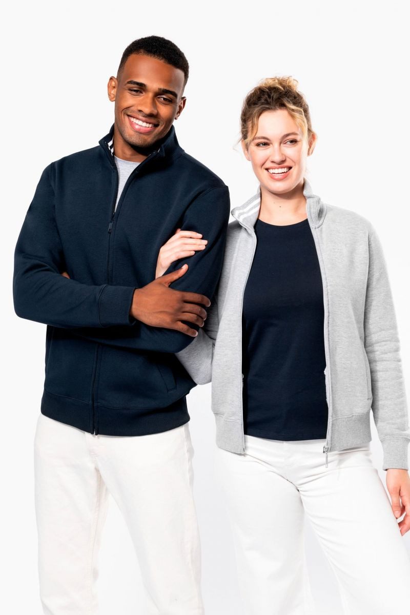Kariban Outdoorjacke Damen Fleece-Sweater mit Zip