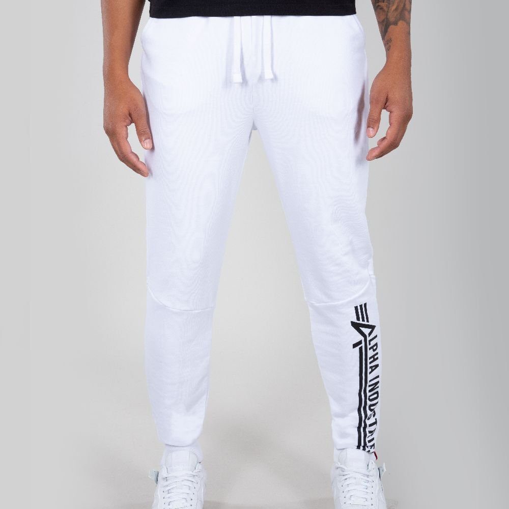 Alpha Industries Sporthose Industries Alpha Jogger white