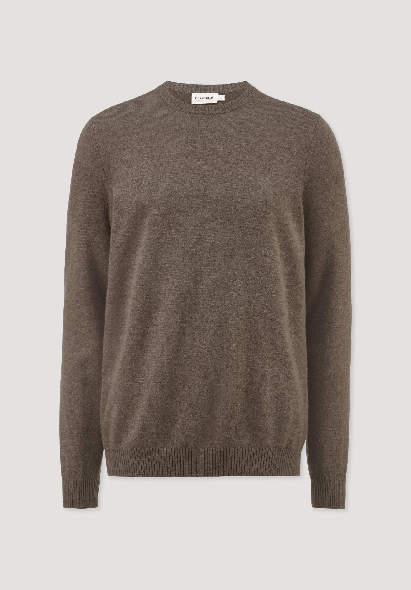 Hessnatur Strickpullover Regular aus Bio-Merinowolle mit Kaschmir (1-tlg)