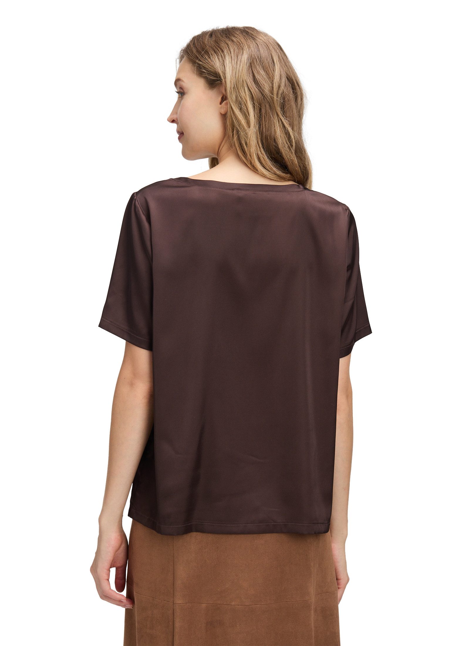 Betty Barclay Schlupfbluse Damen mit Rundhalsausschnitt