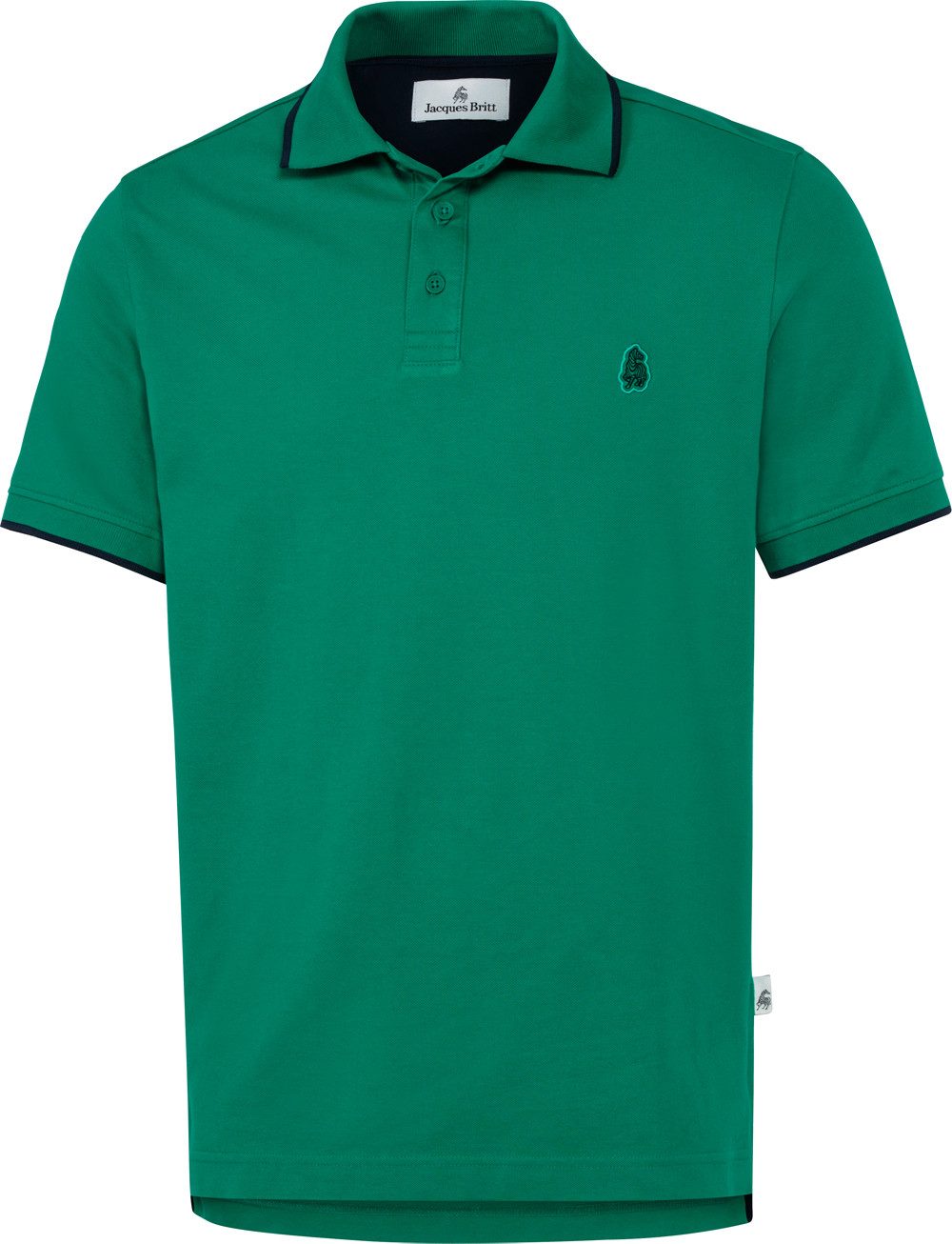 Jacques Britt Poloshirt Atmungsaktiv und hautsympathisch - natürlicher Komf günstig online kaufen