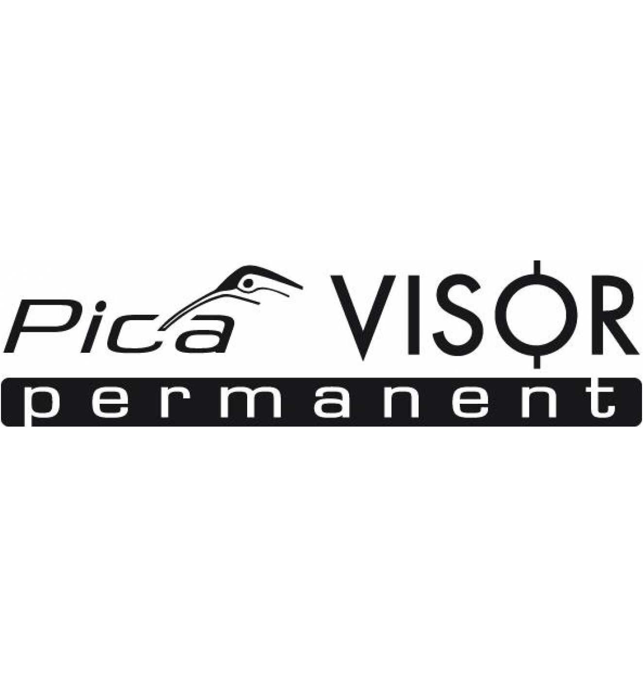 VISOR Pica-Marker weiß Permanentmarker Industrial,