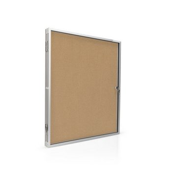 magnetoplan® Hängevitrine Schau/Innenschaukasten SP - 4xDIN A4 - 61x73x4cm - Aluminiumrahmen (1-St)