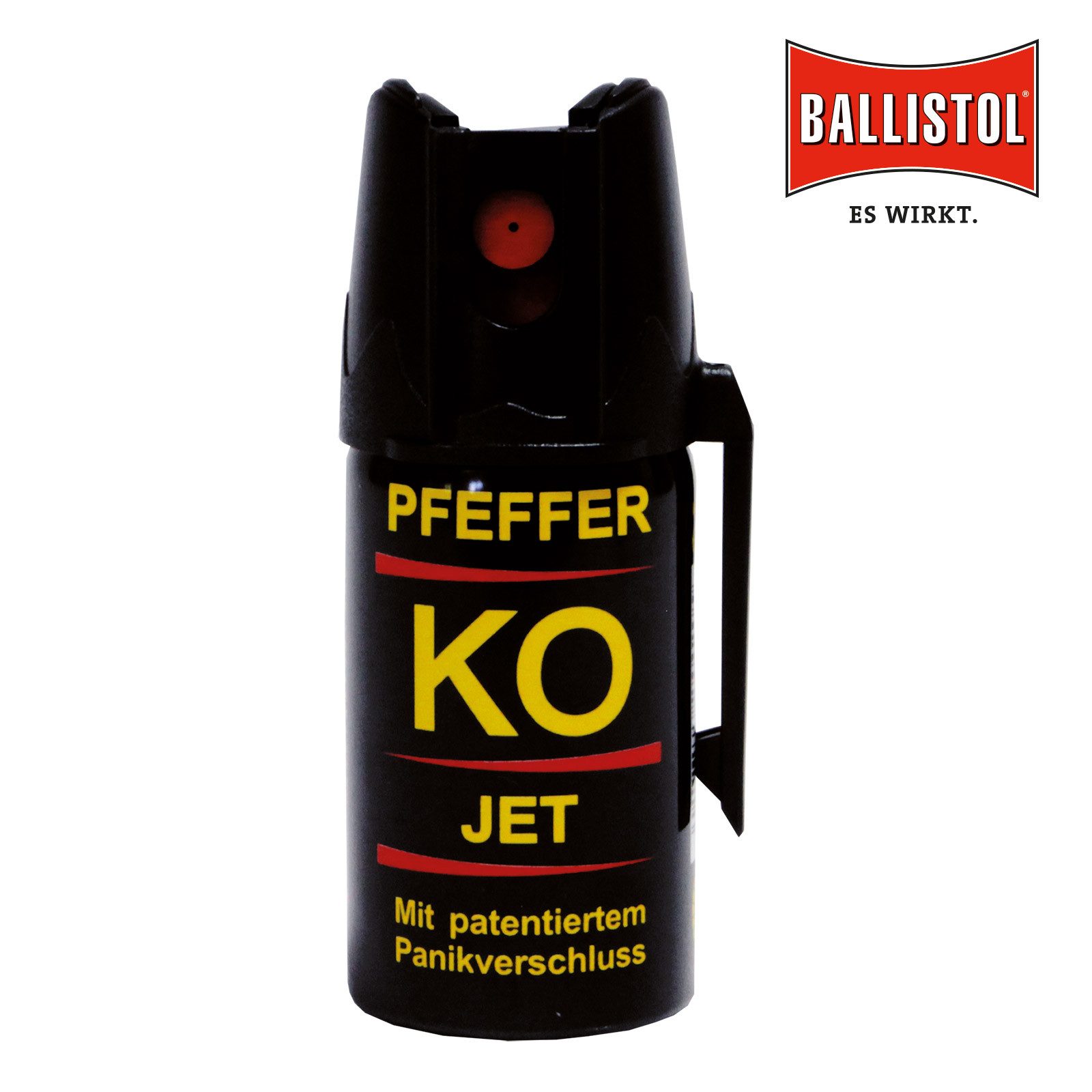 Ballistol Marderspray BALLISTOL Pfeffer-KO-Spray JET 40ml, Tierabwehrspray, BALLISTOL Pfeffer-KO-Spray Jet, Tierabwehrspray