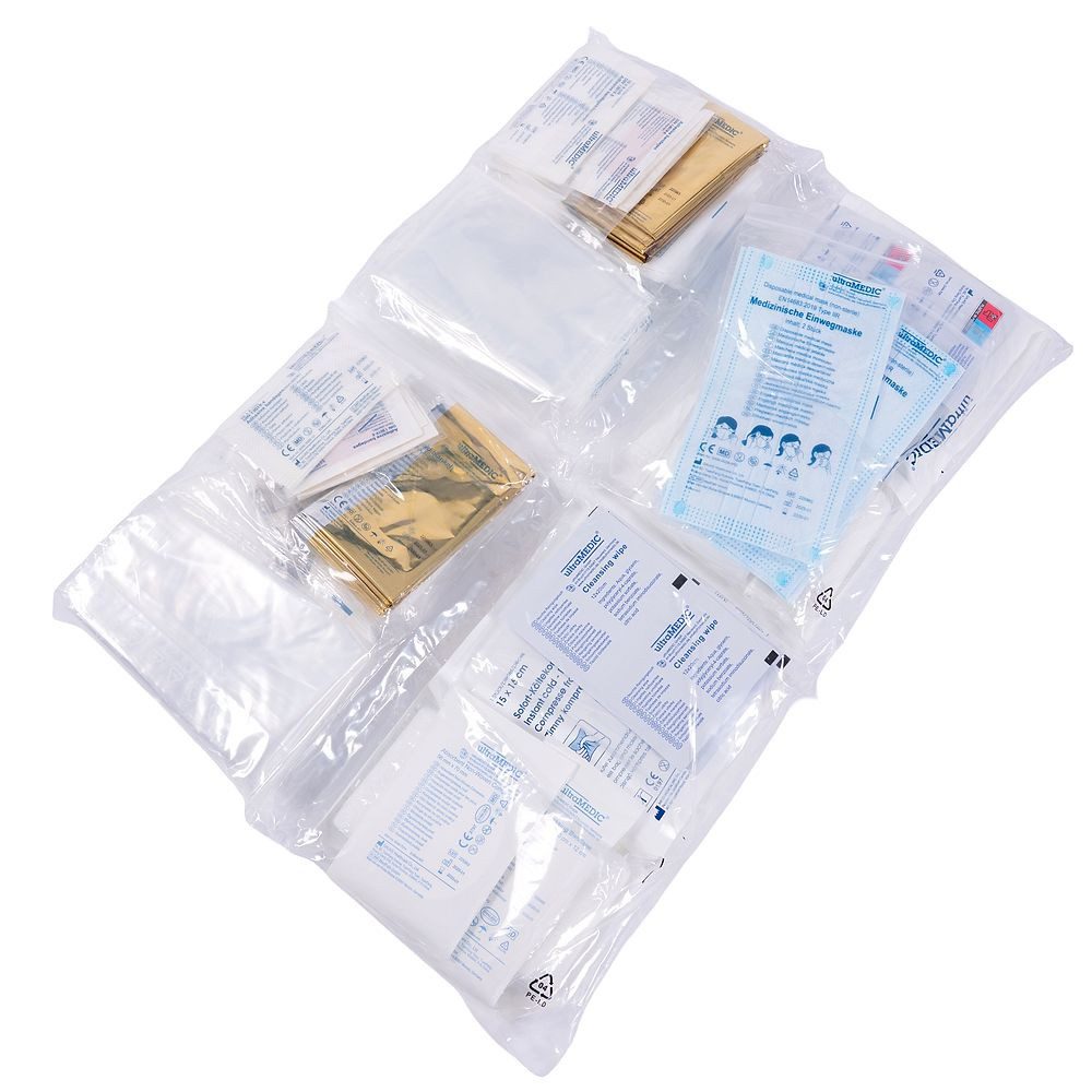Ultramedic Erste-Hilfe-Koffer Nachfüllpackung DIN 13169 für Ultra Box Super II, Für Erste-Hilfe-Koffer "Ultra Box Super II"