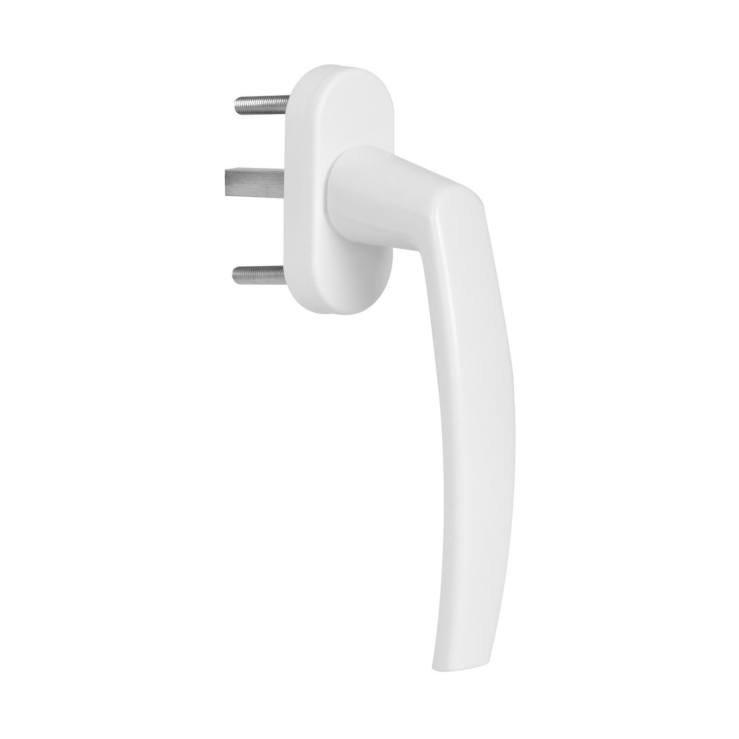 Silisto Fenstergriff Fenstergriffe Aluminium-Druckguss weiß RAL9016 - inkl. günstig online kaufen