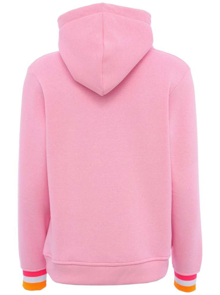 Zwillingsherz Hoodie "Rahel" Fronttaschen, innen mit Fleece, Kontrastbündch günstig online kaufen
