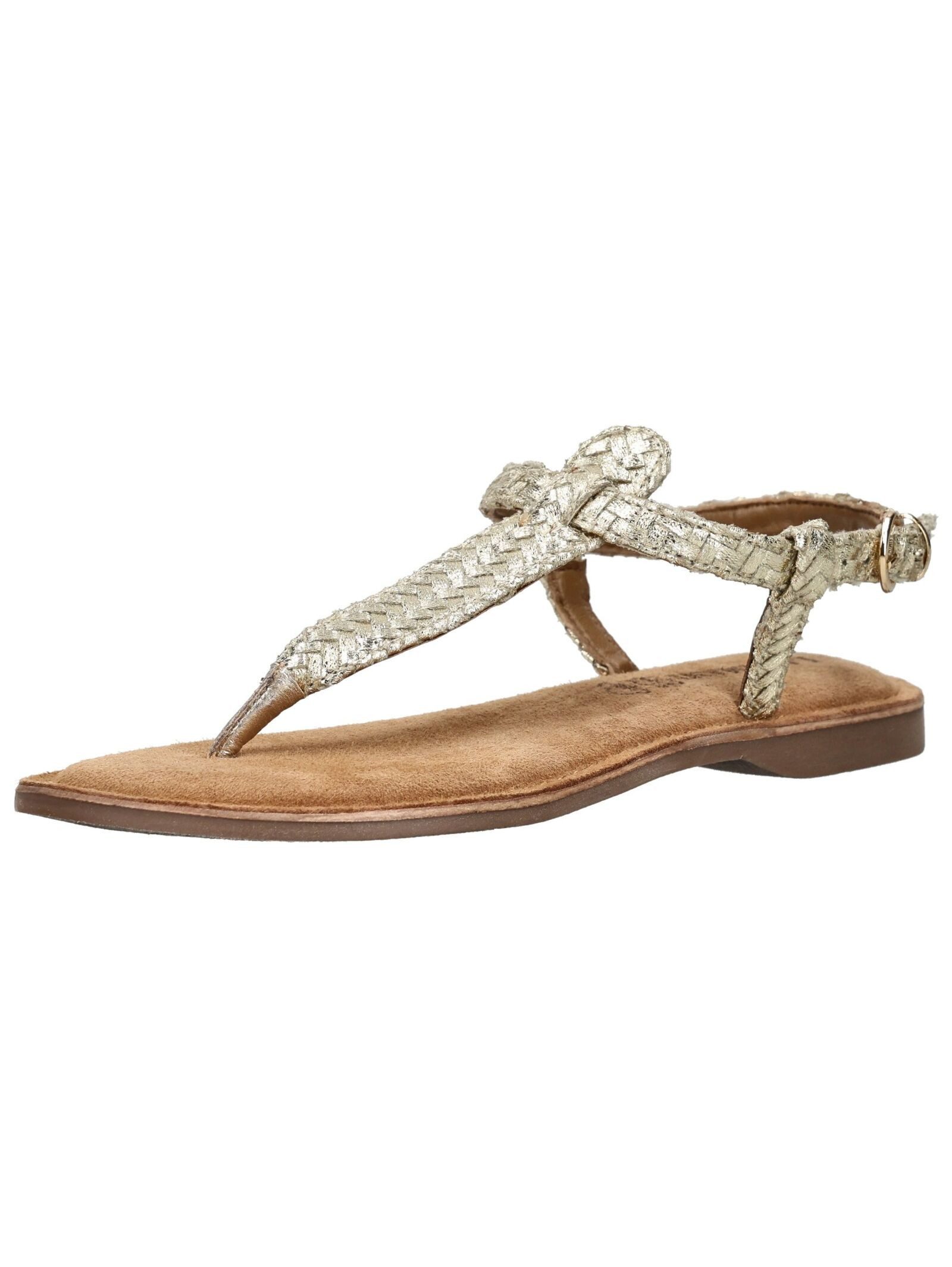 Lazamani Lazamani Sandalen Leder Zehentrenner